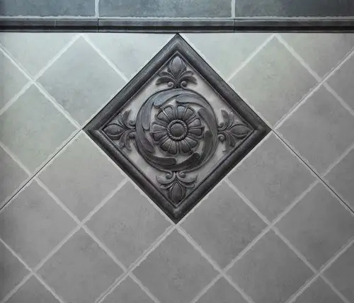 加西亚瓷砖 h3019型号花片 300*300瓷土材质花砖仿古砖