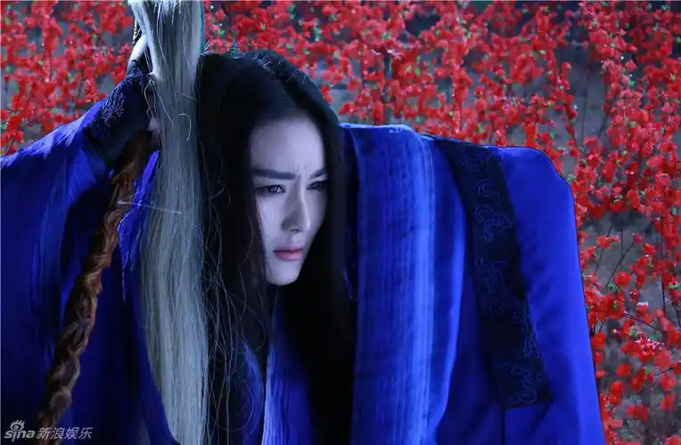 组图:《神雕侠侣》李莫愁情花海含泪自焚