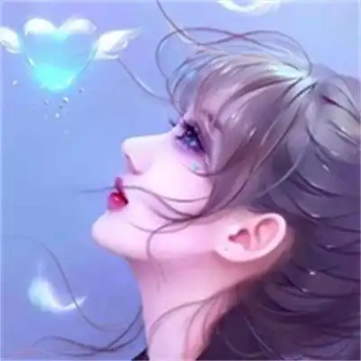 自带冷艳与伤感的紫色系唯美女头像超仙气女生高清动漫图片大全