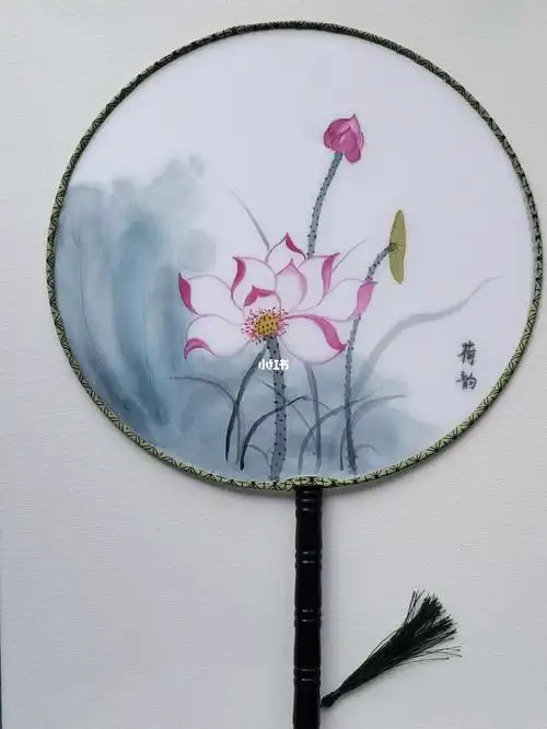 团扇荷花系列之二