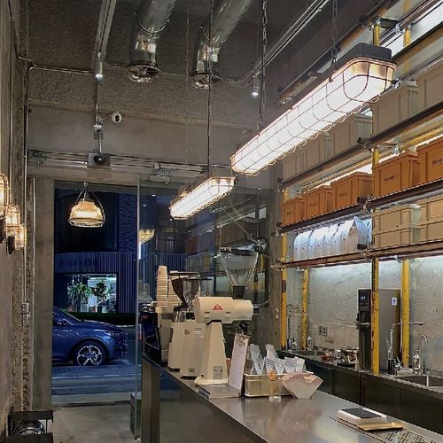 长条吧台美式吊灯复古loft怀旧日光灯老式小酒馆装饰灯具工业风