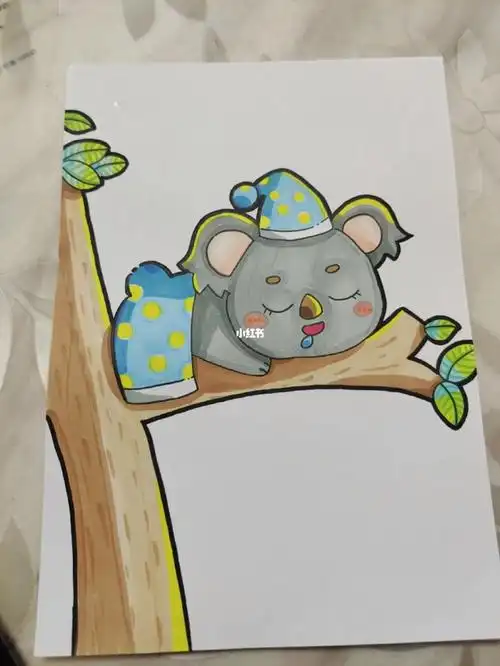 打卡100张马克笔动物画第80张