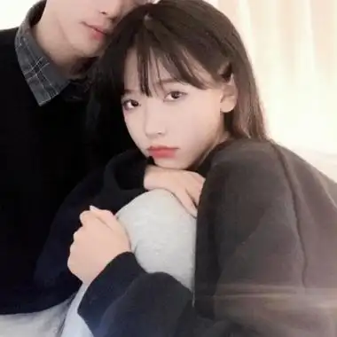 高清超可爱真人版情侣头像图片唯美情侣甜蜜微信最新头像图片