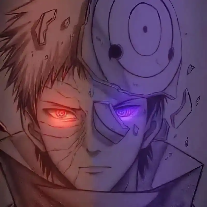 琳,你在听吗#宇智波带土 #送给琳的离别信 #超帅头像 - 抖音