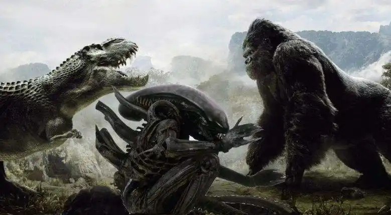 里的大恐龙就不选了,我算了算,今天有猩猩,蛇,蜥蜴,火龙,鱼,外星兽