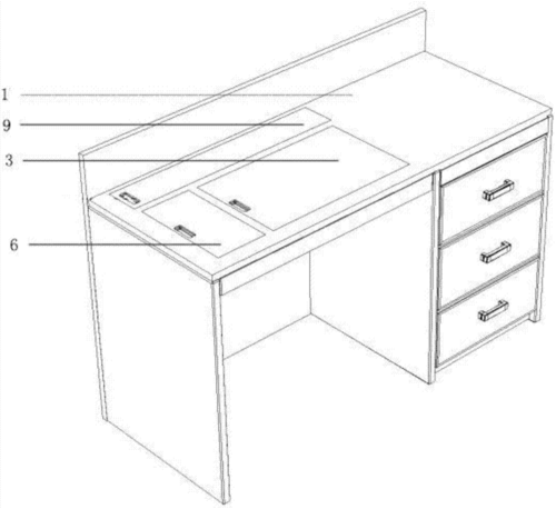 一种电脑桌的制作方法