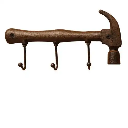 复古工业风挂钩壁饰男装试衣间理发店酒吧网咖墙上墙面上装饰品三维