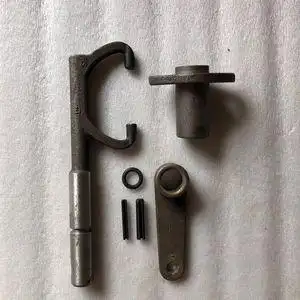 农用手扶拖拉机沭河101转向拨叉拨叉套拨叉背一套,山东时风拔叉