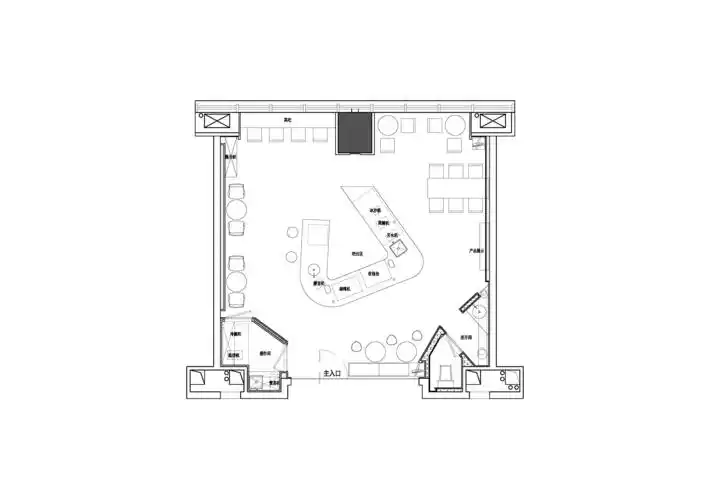 e cafe 深圳咖啡厅设计