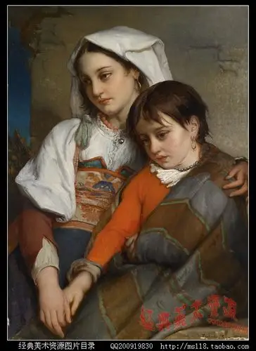 200919830的相册 - 世界名画人物大图临摹包