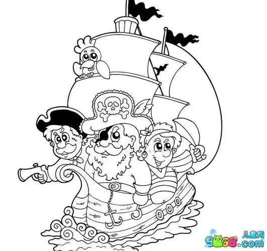 我们去寻宝_人物简笔画-e学堂