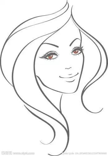 美女简笔画侧身嘴巴 简笔画图片大全-蒲城教育文学网