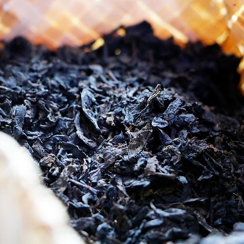 湖南安化黑茶天尖茶贡茶高档天尖黑茶散装散茶篾篓装1kg茶叶