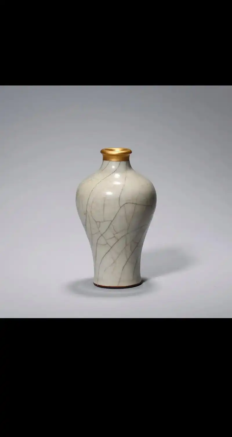 拍品图片 尺寸:h17.5cm 品相:口沿金缮 介绍 参数  - 抖音