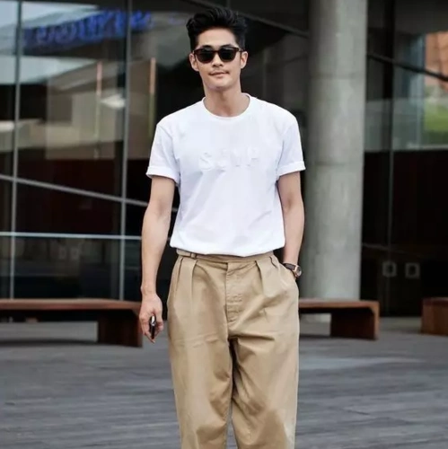 夏日男士t恤穿搭大合集,就看这里