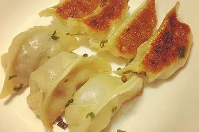 葱香鲜肉煎饺