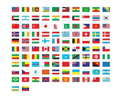 各国国旗(质量好)