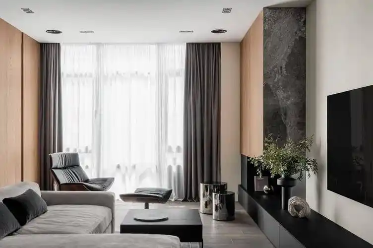 90平小户型,调整缺陷布局,不做过度装饰,完工高级感满满_纹理_厨房