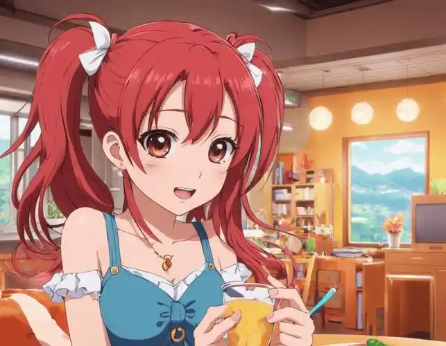 9张ai高清动漫女生头像有你喜欢的吗