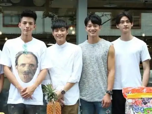 酷瞧原创剧《深蓝与月光》开镜主要演员出席林柏睿,陈彦名,黄庭轩