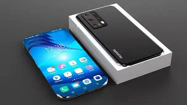 华为p50pro概念图:四曲面瀑布屏配鸿蒙,没有麒麟芯片华为也豪横