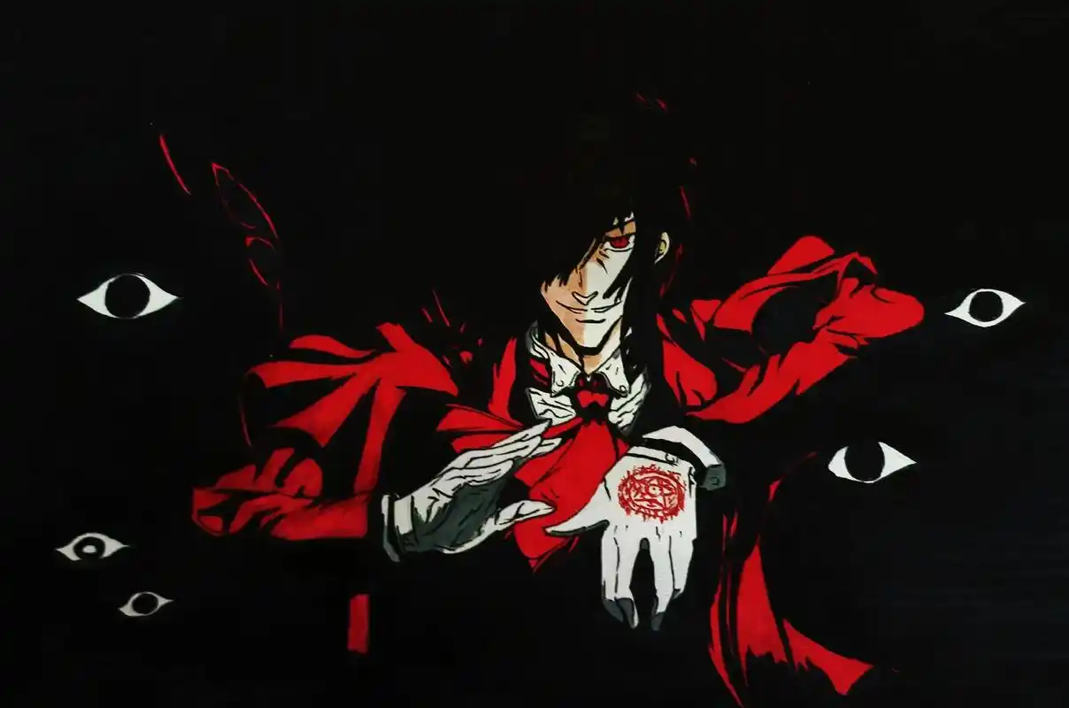 "欢迎回来,伯爵"#临摹 #手绘 #暴力美学#阿卡多#地狱之 - 抖音