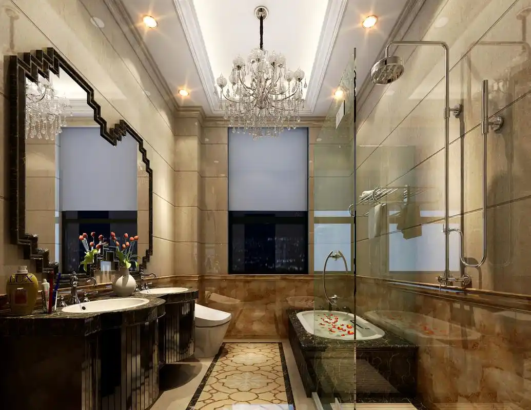 标签大全豪华卫生间装修效果图