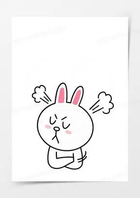 粉色兔子图片素材