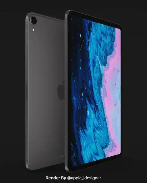 ipad air 4 概念设计图赏:全面屏设计 首度采用 usb-c 接口