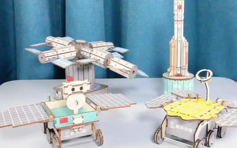 手工自制diy航天系列拼装模型