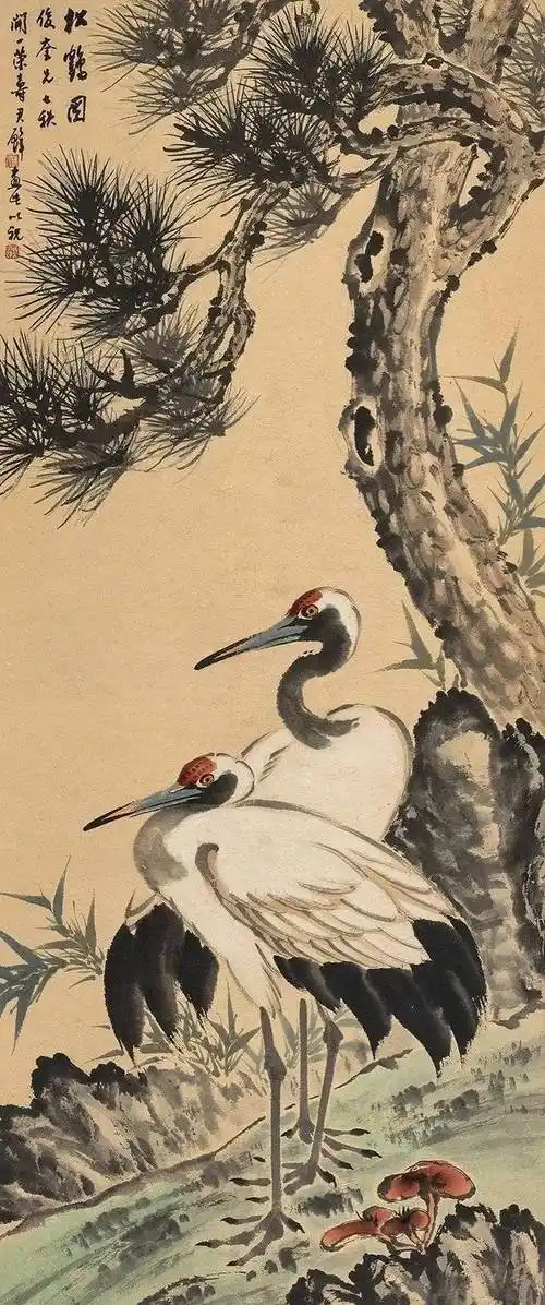 历代国画名家笔下的松鹤图——松鹤延年,福寿绵长