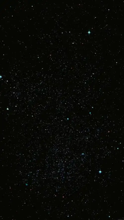 星空壁纸黑色系