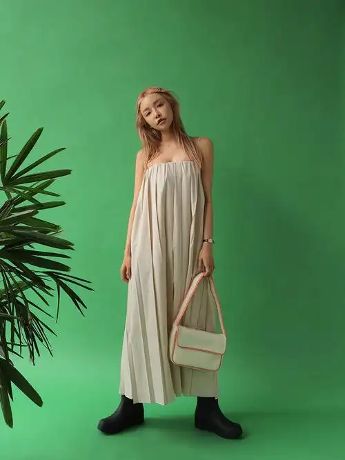 翻盖磁扣方形肩背包