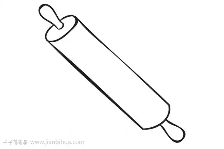 擀面杖简笔画大全