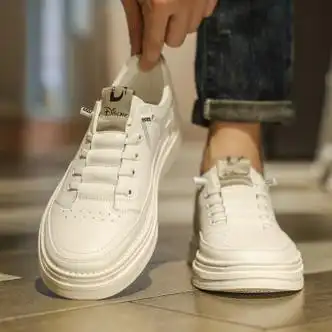 阿迪达斯adidas同款秋冬款男鞋小白鞋休闲板鞋白色42