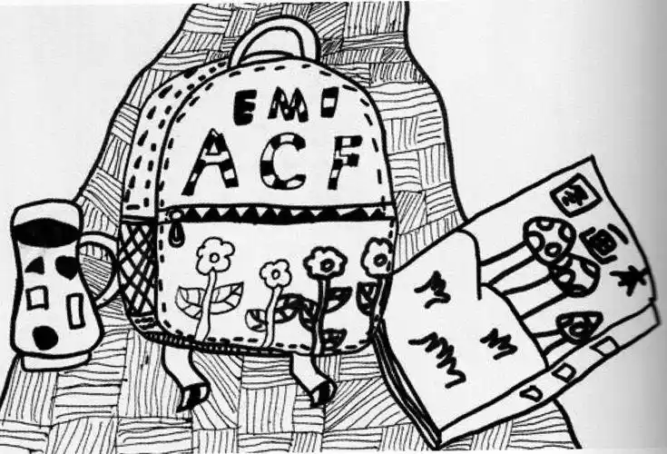 速写考级四级中级示范图例文具之二