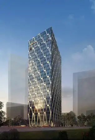 1米挑高层 5a甲级写字楼 210平钻石龙头