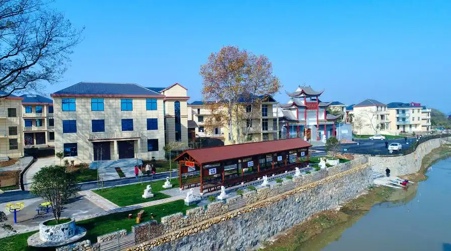 来看最美的乡村:九江市柴桑区城门街道金兰村童家新农村