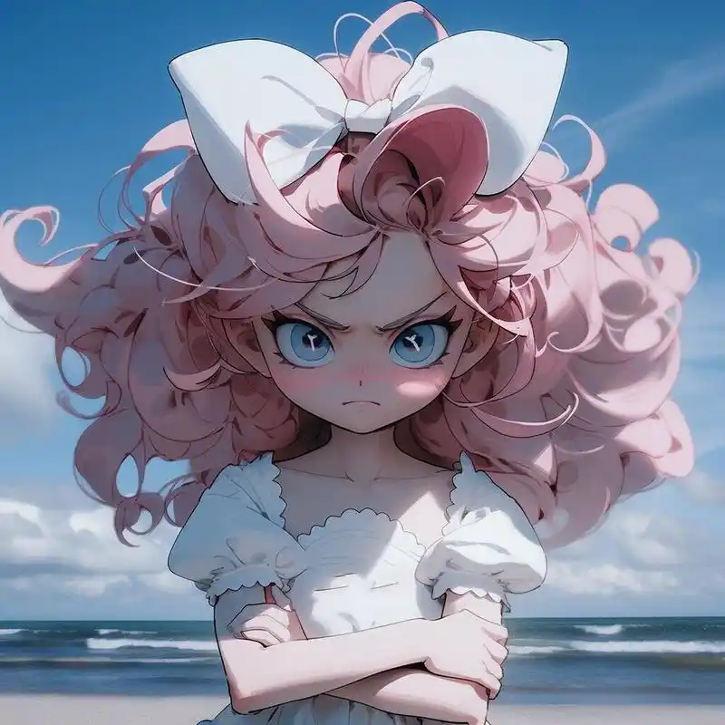 生气的小公主|唯美女生头像