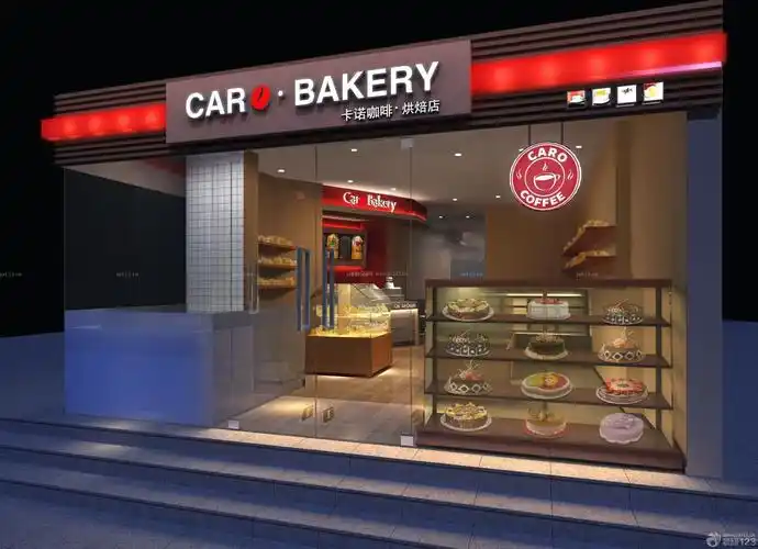 小吃店面门头设计效果图大全