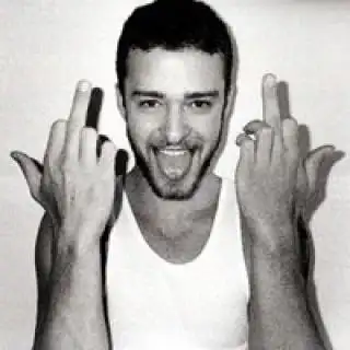 非主流帅气男生竖中指微信头像大全 微信男生头