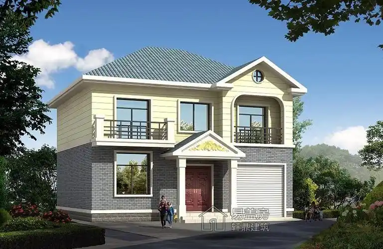 欧式二层别墅设计图效果图