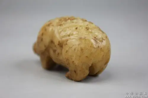 宋代-玉猪中空孔挂坠 - 中华古玩网 - 古董收藏