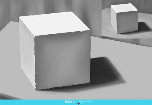 动漫插画基础单个几何体素描关系练习