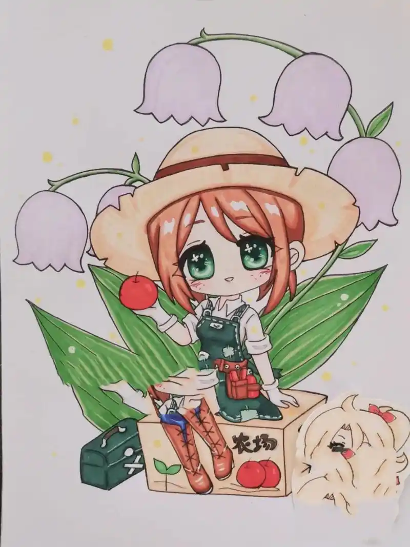 第五人格园丁原创简笔画手绘画画的日常教程 原创(第6幅) 出自:第五