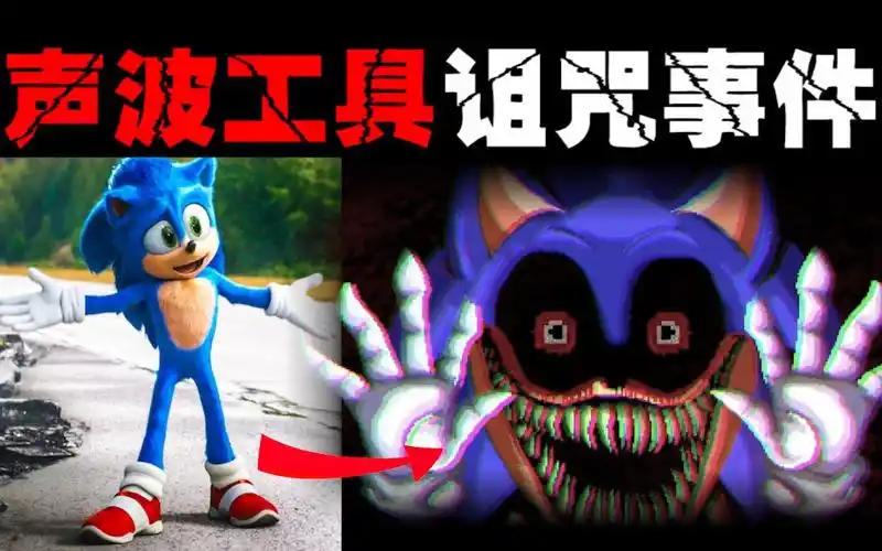 【被诅咒的索尼克】顺着网线爬过来的恐怖刺猬,千万不能打开的游戏