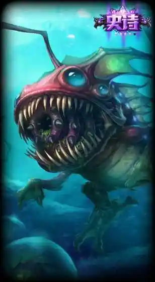 英雄联盟lol深渊巨口英雄联盟lol深渊巨口克格莫新原画介绍