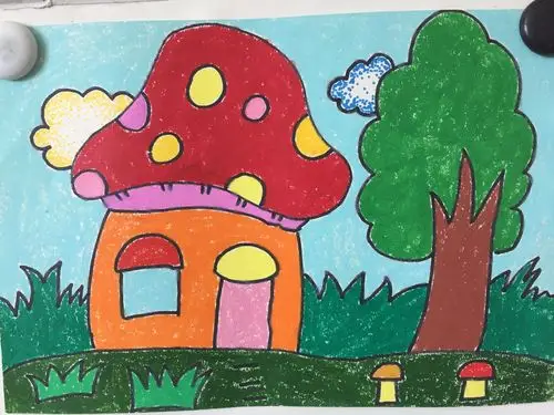 其它 2018年暑期儿童画3班第四周课堂掠影第四周课,七星瓢虫,小房子