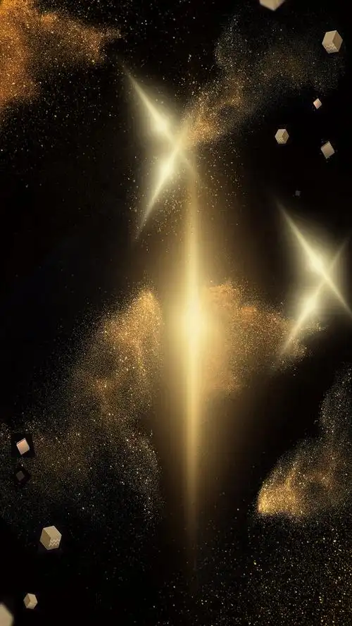 黑金时尚h5背景