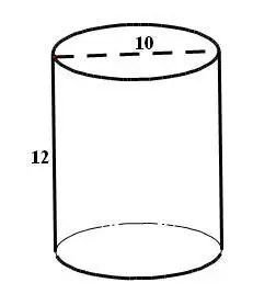 解:(1)如图,根据三视图得该几何体为圆柱